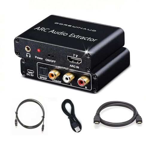 HDMI ARC Audio Extractor Converter for HDTV Soundbar Speaker Amplifier in Kuwait