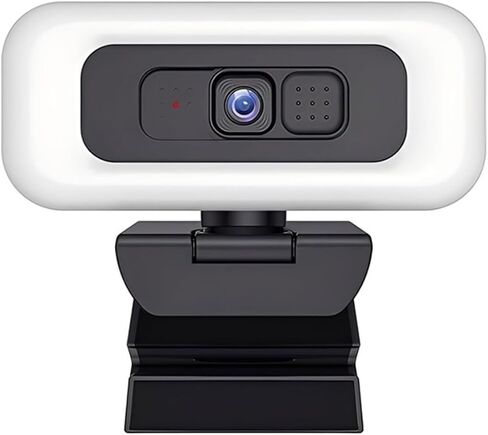 Portable Full HD Webcam with Microphone and Light in Kuwait