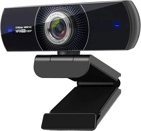 HD 1080P 60fps USB Streaming Webcam with Microphone in Kuwait