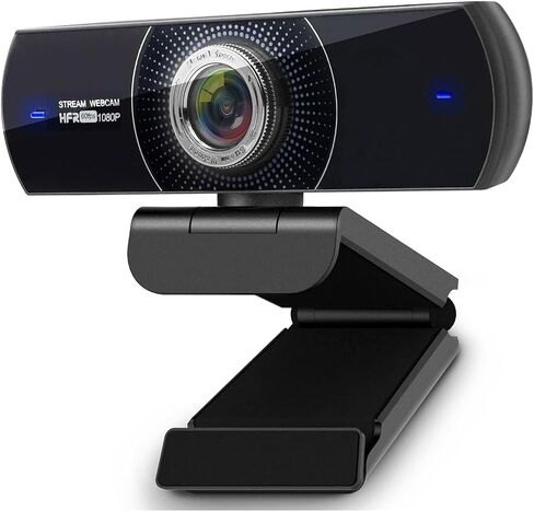 HD 1080P 60fps USB Streaming Webcam with Microphone in Kuwait
