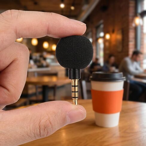 2pcs Mini Recording Microphone 3.5mm Jack for Computer in Saudi Arabia