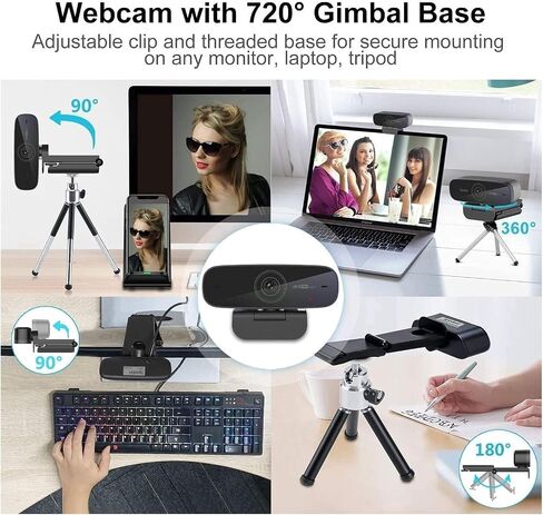 Webcam 926 HD 1080P AF 60fps USB with Microphone in Kuwait