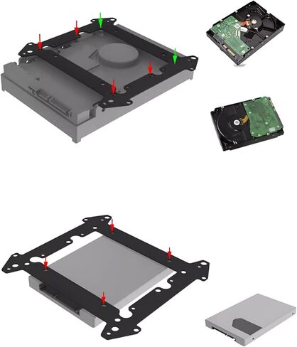 3.5 Inch Mounting Bracket Metal Fan Slot Adapter in Kuwait