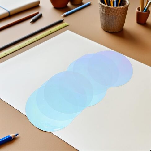15pcs Colored Light Diffuser Filter Sheets for LED Pet Color Gels in Kuwait