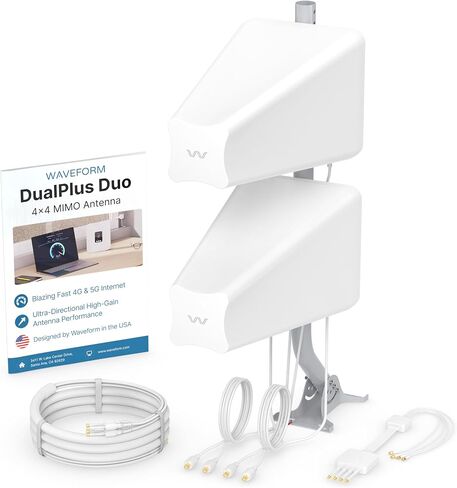 Waveform DualPlus Duo: Ultra-Directional 4x4 MIMO Log Periodic Antenna Kit in Kuwait