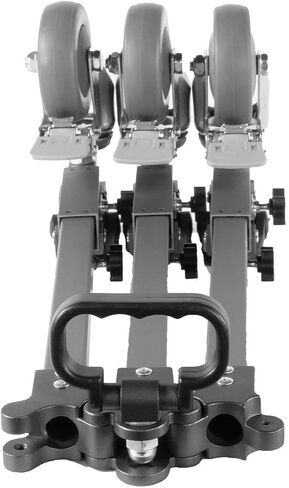 Prompter People TRI-HD500 3-Section Aluminum Heavy Duty Tripod System with 100mm Fluid Head, Ground Spreader and Dolly in Saudi Arabia