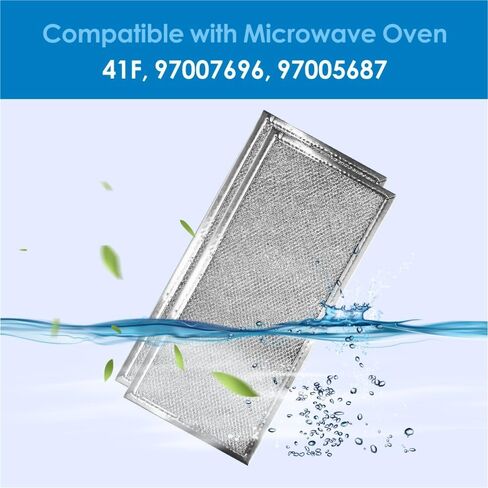 Microwave Filter Replacement for Whirlpool W10208631A (12.94"L x 0.02"W x 5.81"Th 2-Pack) MAF-10 in Saudi Arabia