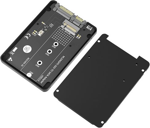 Metal Case B NGFFs HDDs to 2.5 SATA3.0 6Gb / s Adapter Card with Enclosure Socket NGFFs Adapter HDDs Converters Enclosure in Saudi Arabia