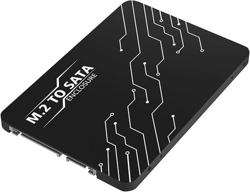 Metal Case B NGFFs HDDs to 2.5 SATA3.0 6Gb / s Adapter Card with Enclosure Socket NGFFs Adapter HDDs Converters Enclosure in Saudi Arabia