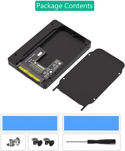 NVME HDDs to PCIe U.2 SFF-8639 2.5" Enclosure Case Box NVME HDDs to U.2 SFF-8639 Adapter Converters in Saudi Arabia