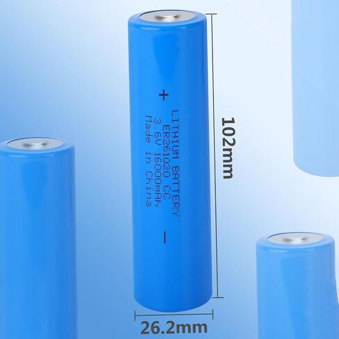 10 Pack ER261020 3.6V 16000mAh Li-SOCl₂ Battery - for Digitrak Sonde/Locator, Memory Backup, Long Shelf Life in Kuwait
