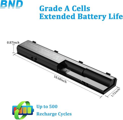 BND 4430S 4530SLaptop Battery for HP ProBook 4330s 4331s 4430s 4431s 4530s 4535s 4435s 4436s 4440s 4441s 4446s 4540s 4545s 7420, 5200mAh/6-Cells in Kuwait