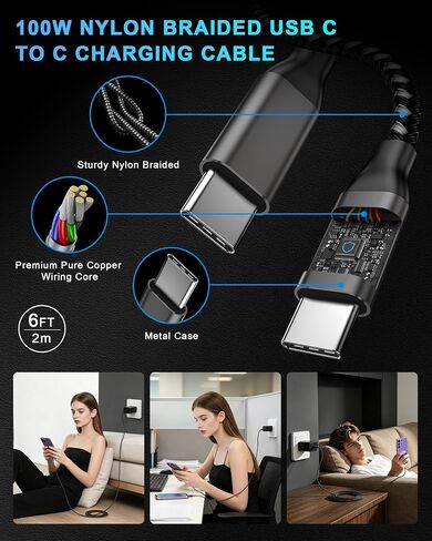 60W USB C Super Fast Charger for Galaxy S26 S25 S24 S23 S22 Ultra in Kuwait