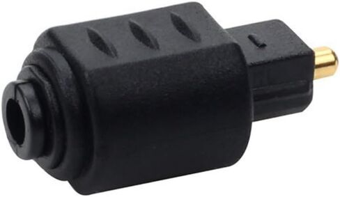 Digital Toslink Male to 3.5mm Female Plugs Converters Optical Adapter for Superior Claritys 1pc/2pcs in Saudi Arabia