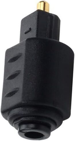 Digital Toslink Male to 3.5mm Female Plugs Converters Optical Adapter for Superior Claritys 1pc/2pcs in Saudi Arabia