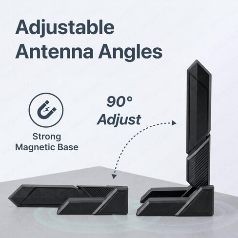WiFi 7 Antenna for Asus ROG/TUF/Prime/X870/Z890/B850 Wi-Fi Moving Antennas in Saudi Arabia