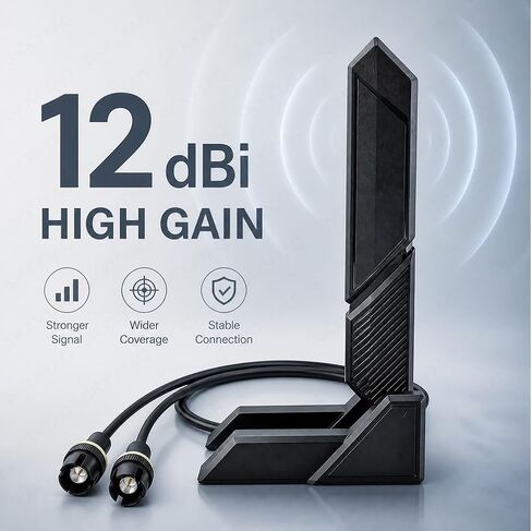 WiFi 7 Antenna for Asus ROG/TUF/Prime/X870/Z890/B850 Wi-Fi Moving Antennas in Saudi Arabia