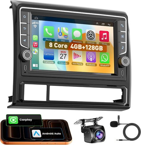 7"Double Din Car Stereo Radio with Bluetooth Support CD/DVD Player in Kuwait