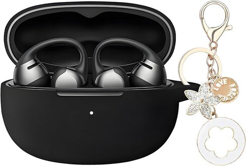 Case Cover for SHOKZ OpenDots ONE/OpenDots 2 Earbuds with Bling Keychain in Saudi Arabia