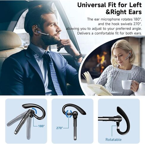 Boytond Bluetooth Earpiece V6.1,Single-Ear Wireless Headset in Kuwait