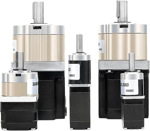 1pcs Micro High Tq Nema8 Nema11 Nema14 Nema17 Hybrid Stepper Motor with Ratio 1:3.7-1:369 Planetary Reducer Gearbox(Reduction Ratio 19,Driver-Um244(Pulse)) in Saudi Arabia