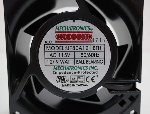 MECHATRONICS UF80A12 AXIAL 80MM 115V-AC Fan R686905 in Saudi Arabia
