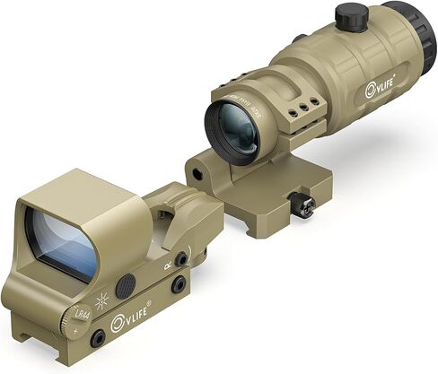 CVLIFE EagleFeather 40 مم متعدد شبكاني بنقطة حمراء/خضراء ومجموعة مكبرة. in Kuwait