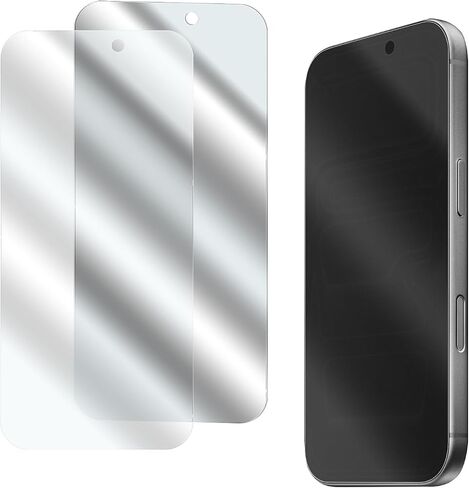 Designed for iPhone Air Matted Tempered Glass Screen Protector [Military Grade Shatterproof & Longest Durable], Auto Dust-Elimination Installation Box, Bubble Free, Easy Installation, 2 Pack in Kuwait