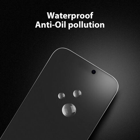 Designed for iPhone Air Matted Tempered Glass Screen Protector [Military Grade Shatterproof & Longest Durable], Auto Dust-Elimination Installation Box, Bubble Free, Easy Installation, 2 Pack in Kuwait