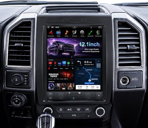 12.1" Car Radio for Ford F150/Raptor 2015-2020, F250/F350/F450 2017-2021 in Kuwait