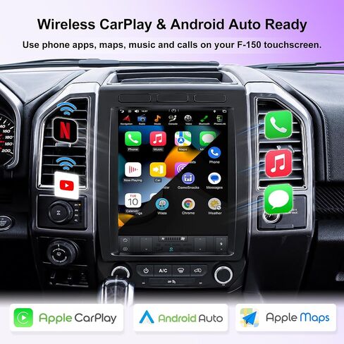 12.1" Car Radio for Ford F150/Raptor 2015-2020, F250/F350/F450 2017-2021 in Kuwait