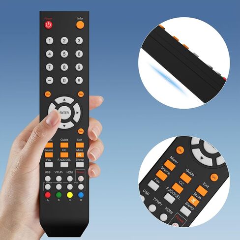 Replacement Sceptre TV Remote, Universal Remote Control for All Sceptre TV LED LCD HDTV in Saudi Arabia