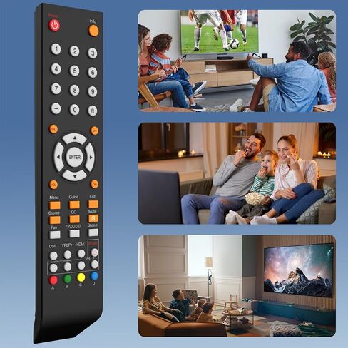 Replacement Sceptre TV Remote, Universal Remote Control for All Sceptre TV LED LCD HDTV in Saudi Arabia