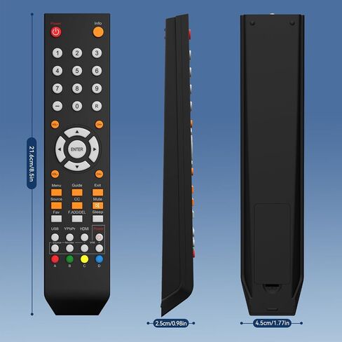 Replacement Sceptre TV Remote, Universal Remote Control for All Sceptre TV LED LCD HDTV in Saudi Arabia