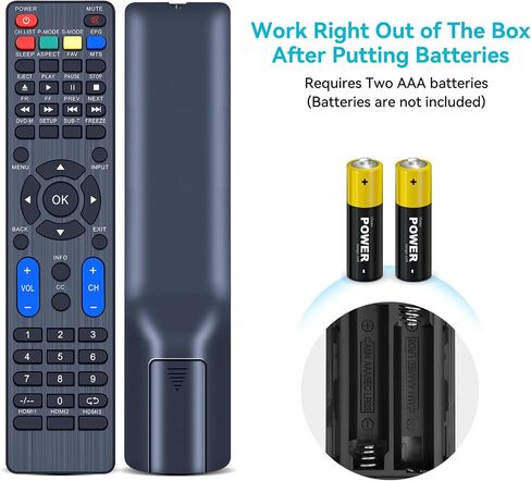 Replacement Remote Control for ATYME LED TV 320AM5HD 320PM5HD in Saudi Arabia