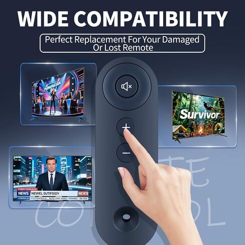 Replacement for Sonos Soundbar Remote Control, Compatible with Sonos Arc, Arc SL, Beam (Gen 1 ＆ Gen 2), Ray, Amp (Gen 2), Playbase and Playbar, Black in Saudi Arabia