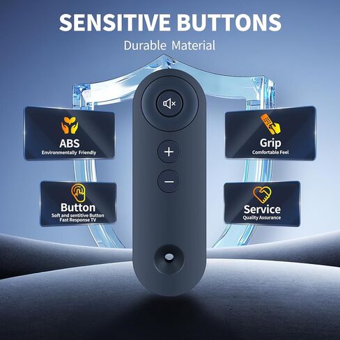 Replacement for Sonos Soundbar Remote Control, Compatible with Sonos Arc, Arc SL, Beam (Gen 1 ＆ Gen 2), Ray, Amp (Gen 2), Playbase and Playbar, Black in Saudi Arabia