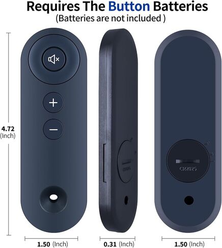 Replacement for Sonos Soundbar Remote Control, Compatible with Sonos Arc, Arc SL, Beam (Gen 1 ＆ Gen 2), Ray, Amp (Gen 2), Playbase and Playbar, Black in Saudi Arabia