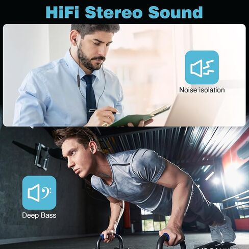 USB C in Ear Earbuds with Microphone for iPhone 17 Pro 16 15， Black in Saudi Arabia