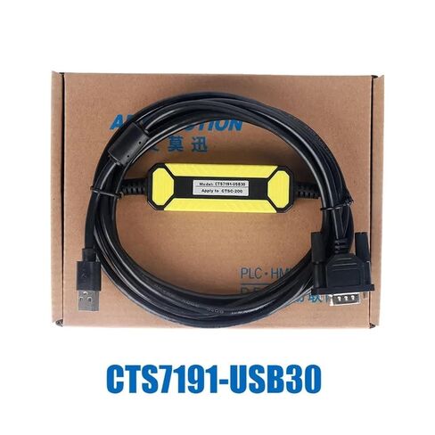 Programming Cable for CTS7 191-USB30 CTSC-100/200 CPU PLC CTS7191 USB to DB9 Download Line in Saudi Arabia