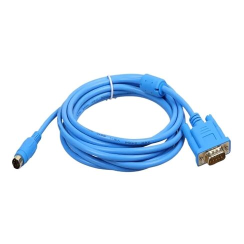 DOP-DVP For DOP-B series HMI to DVP PLC 9-pin male & round 8-pin CABLE in Saudi Arabia