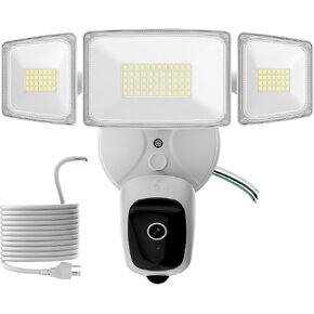 Onforu 5500lm Floodlight Camera with 20ft Plug, 2K Security Camera Outdoor in Kuwait