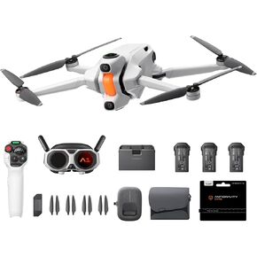 Antigravity A1 Infinity Bundle with Care 1-Year Plan - 8K 360 Drone for Immersive Flight, Point-to-Fly Motion Control, Obstacle Avoidance, Deep Track, Auto Return, 10km Transmission, Auto Edit in Saudi Arabia