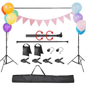 AW 9.5x10 Ft Photo Backdrop Stand Telescopic Crossbar Support System with in Kuwait