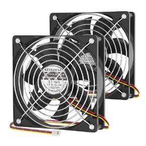 12V 3-Pin 120mm DC Cooling Fan, 12V Computer Fan 2000RPM in Saudi Arabia