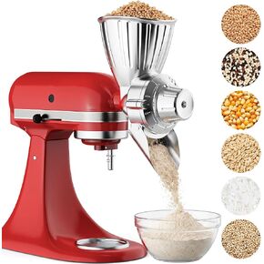 Grain Mill Attachment for KitchenAid, Food-Grade All-Metal 9 Levels in Saudi Arabia