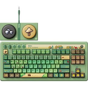 8Bitdo Retro 87 Mechanical Keyboard for Windows PC & Android, Forest Wonder in Saudi Arabia