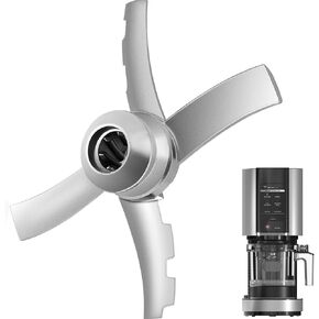 Replacement Paddle Blade for Ninja Creami NC300 NC299AMZ NC301 CN305A Series Ice Cream Makers, Sorbet Milkshakes Frozen Yogurt Creamy Icecream Creamer Machine Stainless Steel Accessories Mixing Parts in Saudi Arabia