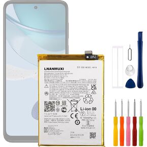 بطارية بديلة NH50 5000mAh 3.87V 19.4Wh، متوافقة مع Moto G22 وMoto E13 XT2231 XT2345 مع الأدوات in Kuwait