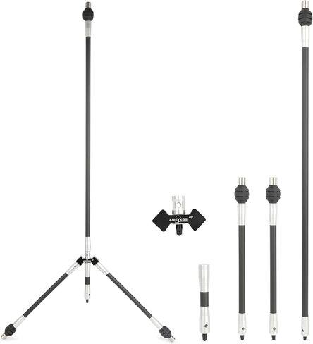 AMEYXGS Archery Bow Stabilizer Set 4/5/10/12/28/30 inch 3k Carbon Bow Balance Bar with Stabilizer Rubber and Weights for Recurve Bow and Compound Bow in Saudi Arabia